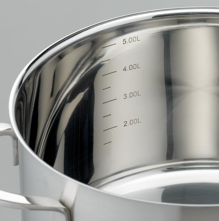 GSW 924207 Easy FIT Topf-Set 3-teilig, Edelstahl, Silber, 24 cm, 6-Einheiten, 38 x 25,5 x 13,5 cm