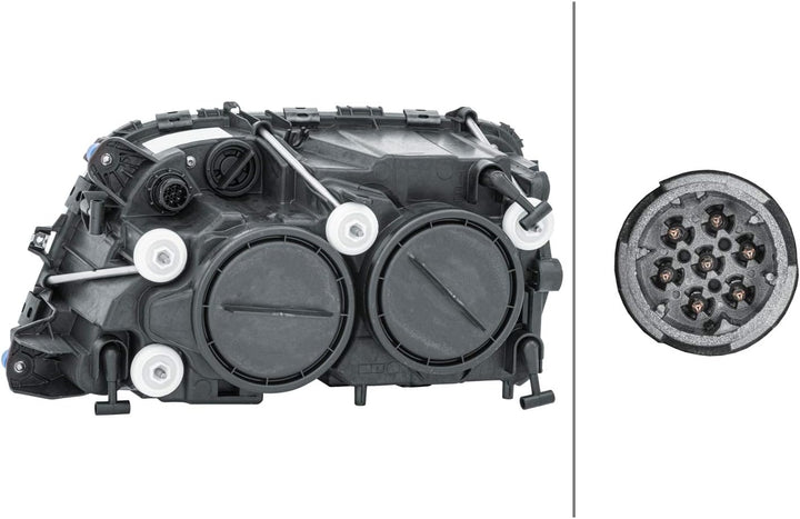 HELLA 1EH 009 513-041 FF/Halogen-Hauptscheinwerfer - rechts - für u.a. Mercedes-Benz Actros MP3 Rech