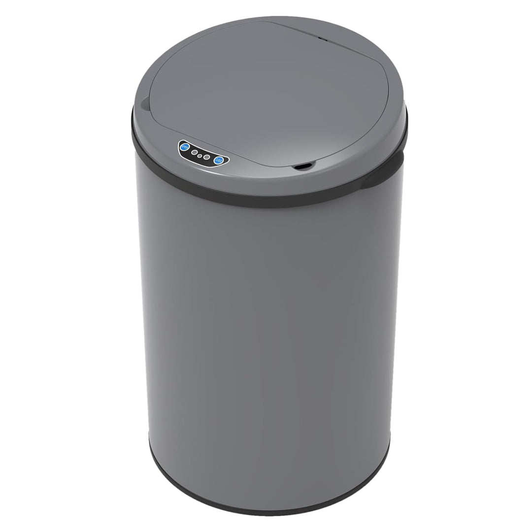SVITA Sensor-Mülleimer 30L Stahl Mülleimer mit Sensor Elektrischer Abfalleimer Küche Automatik Mülle