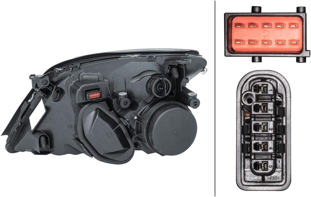 HELLA 1EL 008 321-081 DE/Halogen/Xenon-Hauptscheinwerfer - rechts - für u.a. Opel Vectra C (Z02) Rec