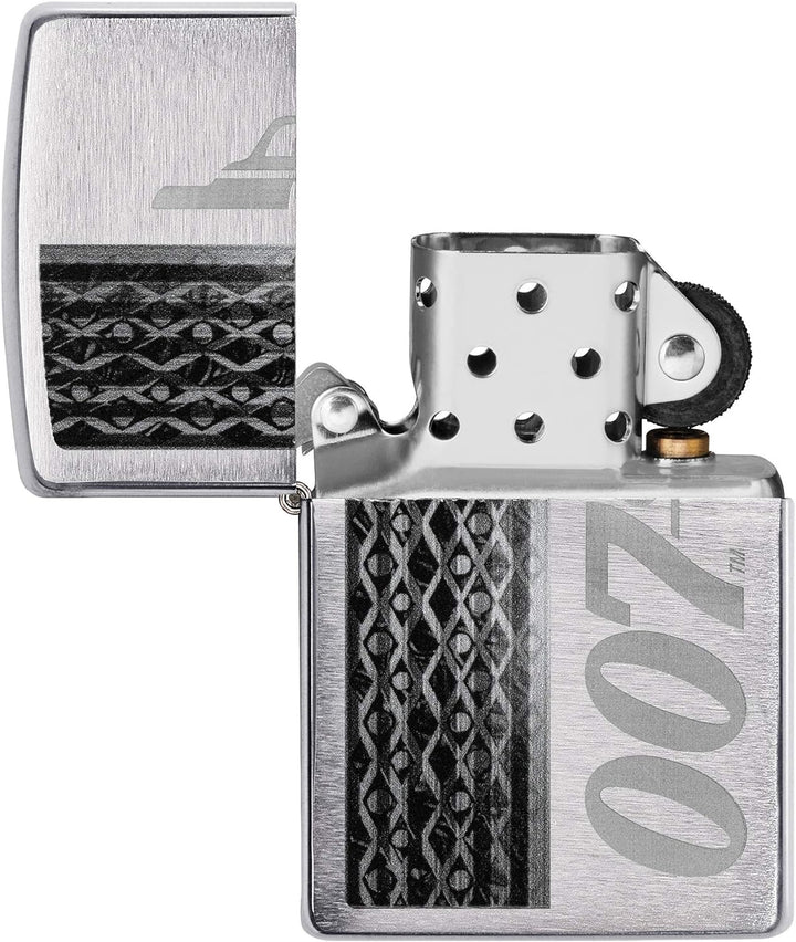 Zippo Classic Lighter-James Bond 007 Feuerzeug, Messing, Individual Design, Original Pocketsize Orig