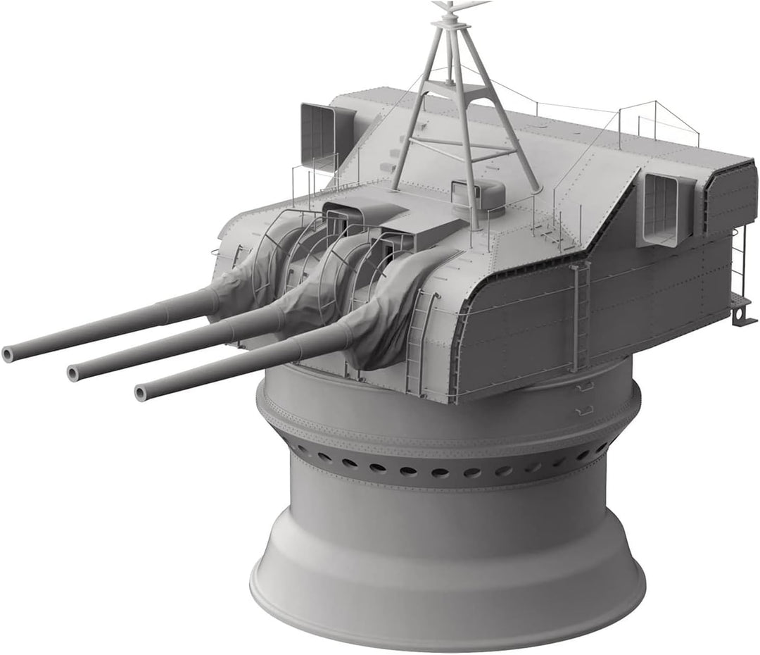 TAKOM TAK2144 2144 Yamato 15,5cm Geschützturm 2 in 1-1:35