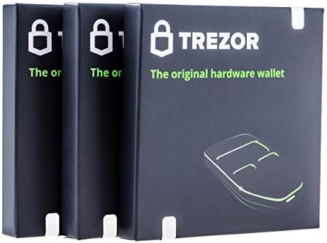 Trezor Model One - Die Original-Hardware-Wallet für Kryptowährungen, Bitcoin-Sicherheit, Speichern u