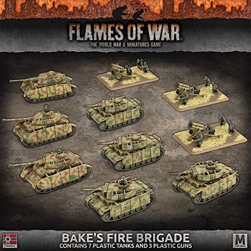 Flames of War - Mid War: German: Bake's Fire Brigade Army Box (GEAB17)