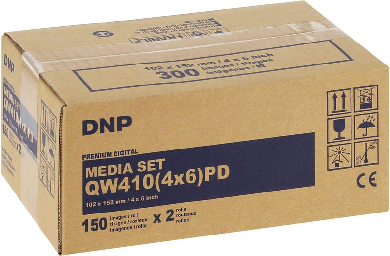 DNP Thermischer Verbrauchsstoff für DP-QW410 (Premium Digital) – 300 Drucke, 10 x 15 cm