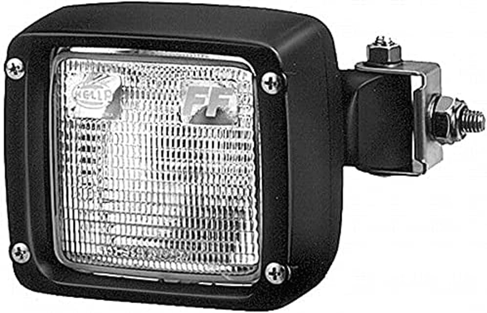 HELLA - Halogen-Arbeitsscheinwerfer - Ultra Beam - 12/24V - Anbau/geschraubt - für waagerechte Befes
