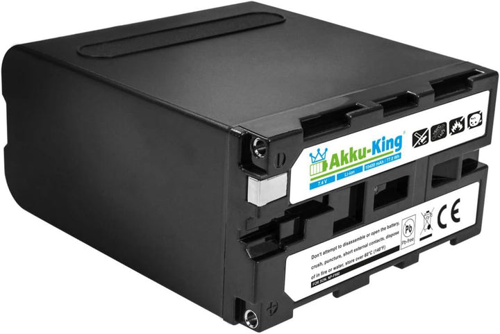 Akku kompatibel mit Sony NP-F990 - Li-Ion 10400mAh - für Cytronix CM5 5', CM6 5.5', CM7 7', CM7B 7',