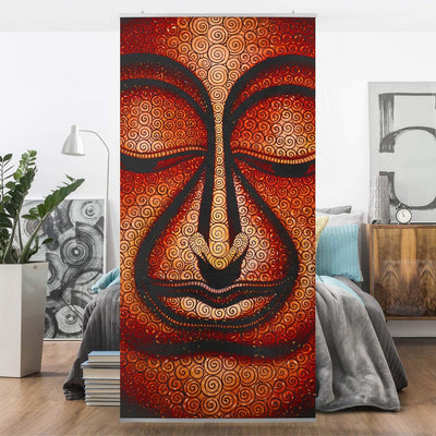 Bilderwelten Raumteiler Buddha in Tibet 250x120cm ohne Halterung 250x120cm without hanger, 250x120cm