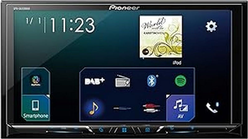 Pioneer Electronics SPH-DA230DAB 2DINAutoradio , 7 Zoll Clear-Resistive-Touchpanel , Bluetooth , DAB