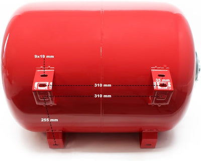 Ausdehnungsgefäss 100L für Hauswasserwerke und Druckerhöhungsanlagen mit EPDM Membran für Trinkwasse