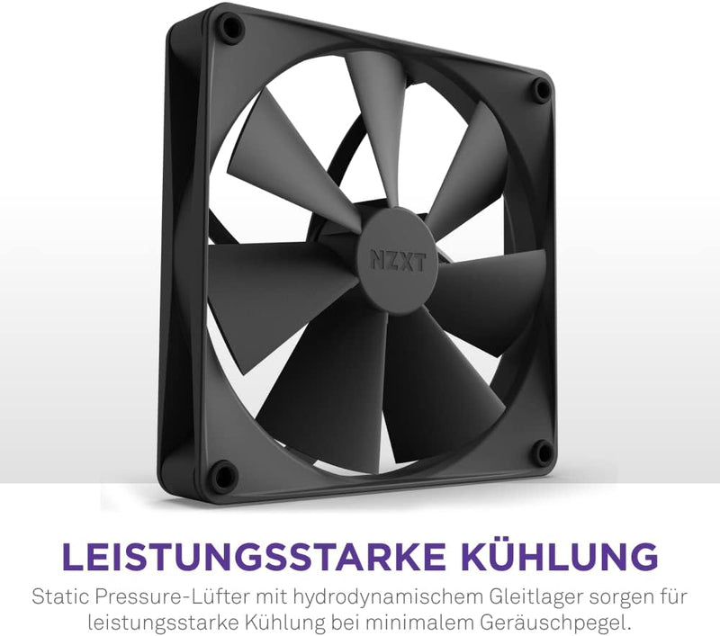NZXT Kraken Elite 280 - RL-KN28E-B1-280mm AIO CPU Wasserkühlung - 2,36" LCD Display 640x640-2x120mm