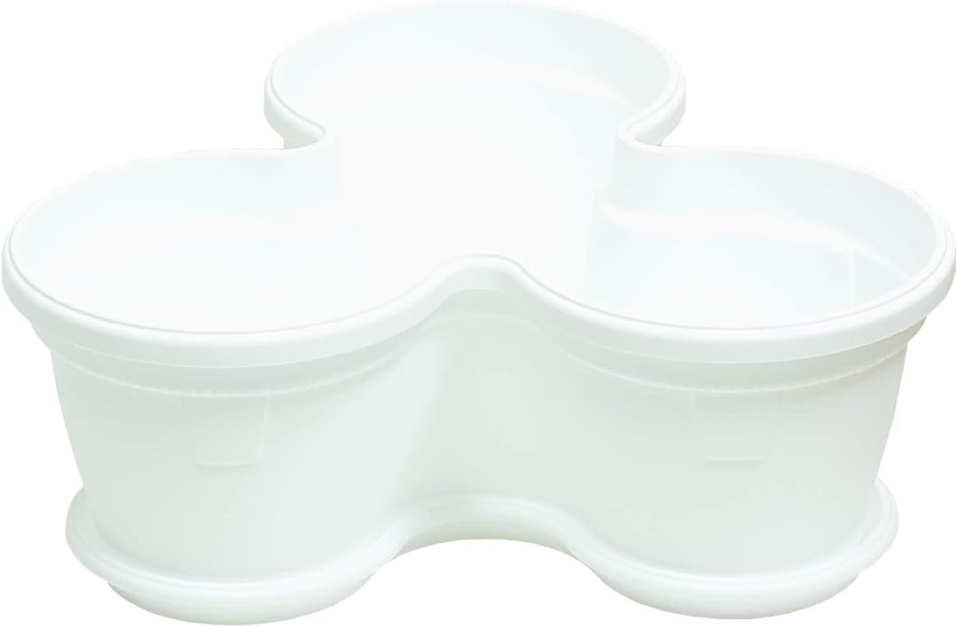 Gariella Blumentopf für den Aussenbereich 11l Säulentopf Pflanzturm Hochbeet Pflanztopf-Kübel mit Un