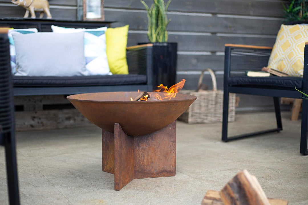 La Hacienda Feuerschale Kala Ø56 cm - Feuerschalen für den Garten - Feuerstelle Outdoor & Feuertonne