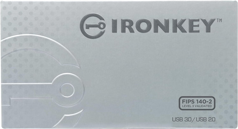 Kingston IronKey S1000 verschlüsselter USB-Stick 64GB Integrierter Kryptochip und zertifiziert für F