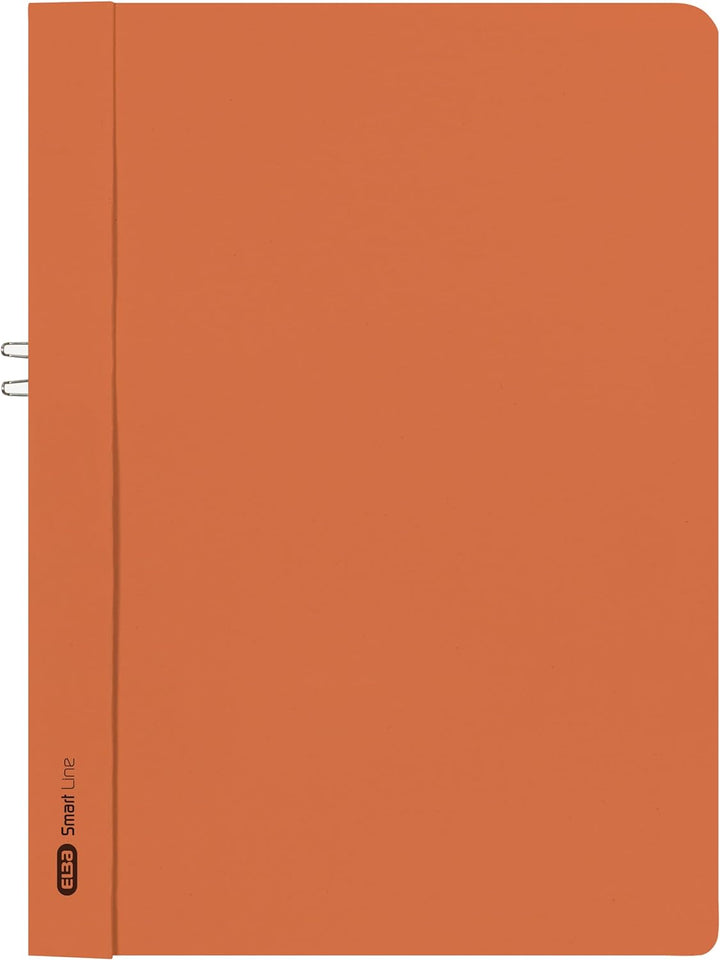Elba Klemmhefter A4, Smart Line, ohne Vorderdeckel, Karton, orange, 50 Stück orange Klemmhandmappe,