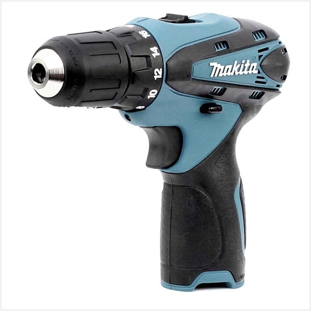 Makita DF 330 10,8 V Li-Ion Akku Bohr Schrauber blau Solo - nur das Gerät ohne Zubehör