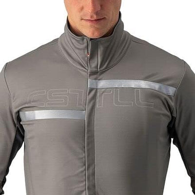 CASTELLI Herren Transition 2 Jacket Jacket M NICKEL GRAY/DARK GRAY-SILVER R, M NICKEL GRAY/DARK GRAY