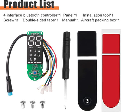 Scooter Dashboard Kompatibel with Xiaomi M365 /M365 Pro /M365 Pro 2/1S, V2.0 Upgrade Elektroroller D