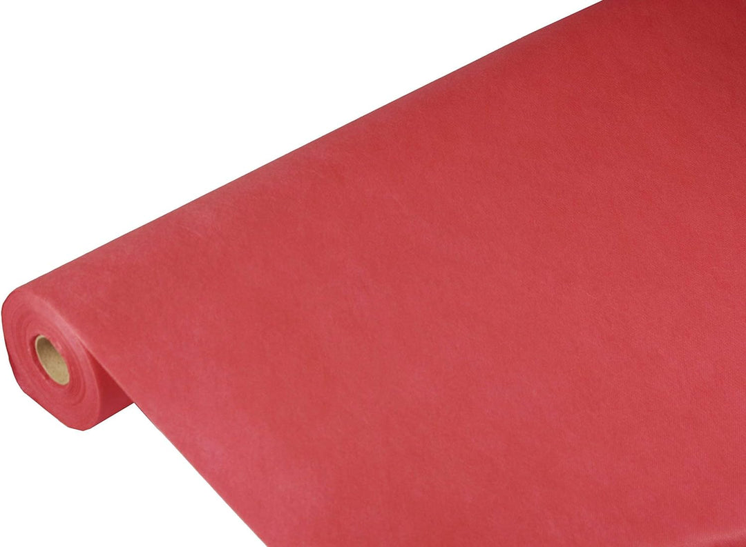 Papstar, Tischdecke, stoffähnlich, Vlies "soft selection" 25 m x 1,18 m rot, #82342