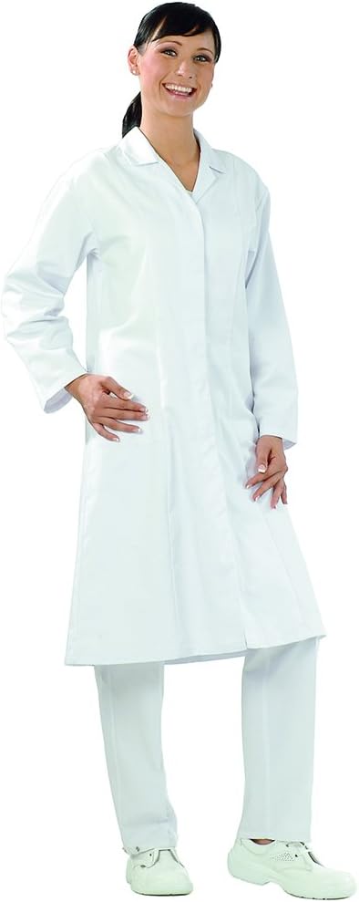 Grösse 46 Damen Planam Food Damen Berufsmantel reinweiss Modell 5361 Reinweiss 46, Reinweiss 46