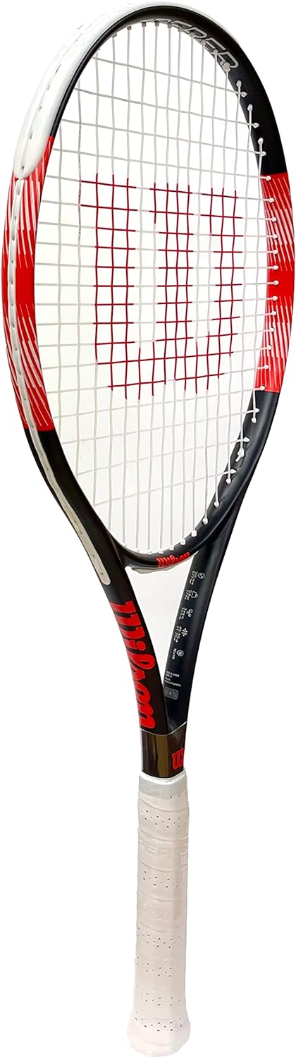 Wilson Federer Elite 105 Tennisschläger für Erwachsene, erhältlich in den Griffgrössen 1 bis 4