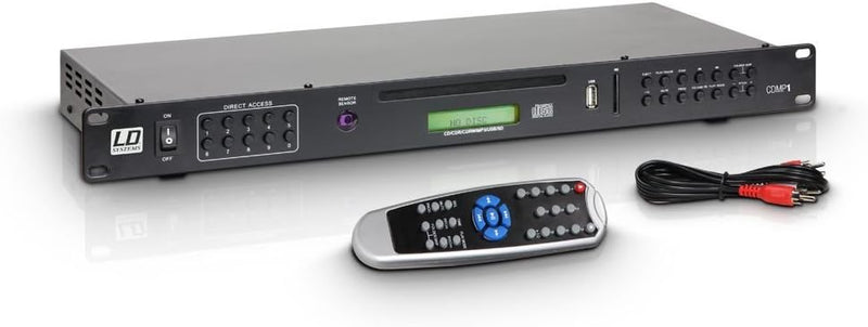 LD Systems CDMP 1 ; Multimedia Spieler CD, USB, SD, MP3 LDS-CDMP1 oneSize