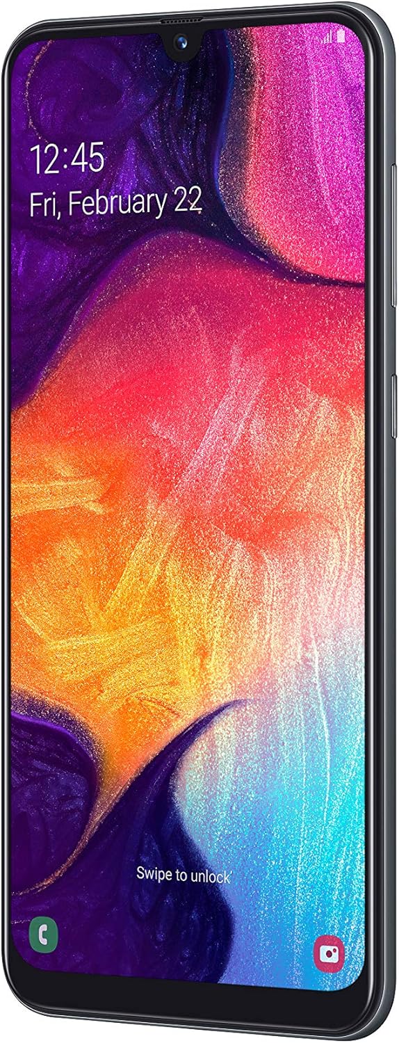 Samsung Galaxy A50 Smartphone Bundle (16.3cm (6.4 Zoll) 128GB interner Speicher, 4GB RAM, Dual sim,