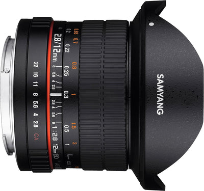 Samyang 12mm F2.8 Objektiv für Anschluss Micro Four Thirds, Micro Four Thirds