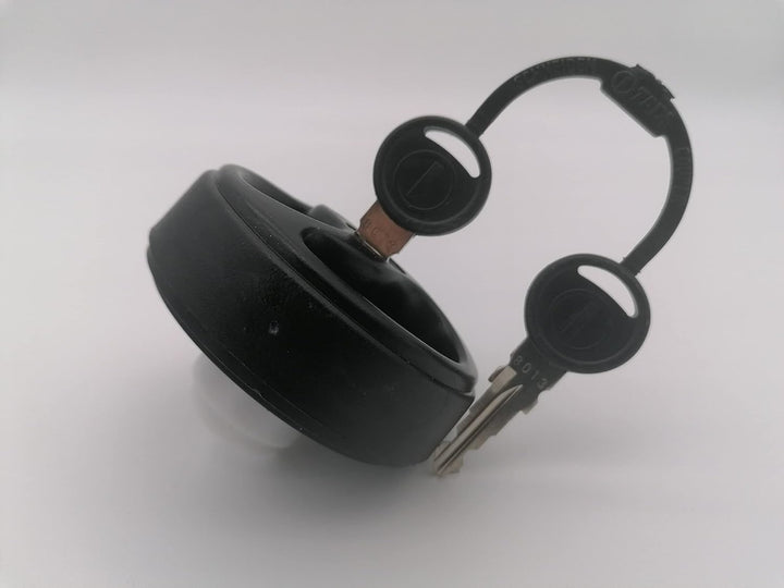 CR-MOESANCO® Schwarzer Wassertankdeckel für Wohnwagen, mit 3 versenkten Griffen, Wassereinlass mit R