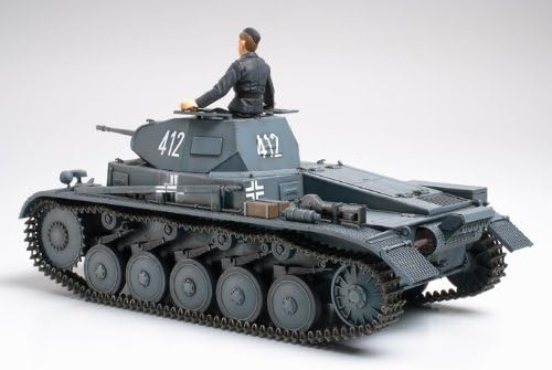 TAMIYA 300035292 300035292-1:35 WWII Deutsche Panzerkampfwagen II Ausführung A/B/C (1),originalgetre