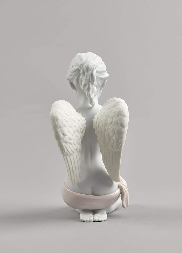 LLADRÓ Engel-Figur Himmlisches Gebet. Engel. Porzellan.
