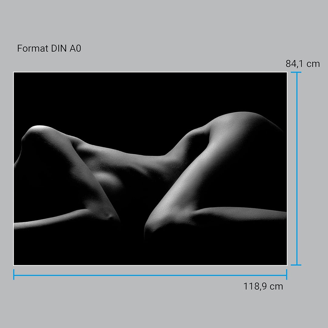 wandmotiv24 Poster als Wanddeko, Grösse Din A0, sinnliches Foto, liegende Frau, Sexy, erotisch, Mode