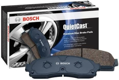 Bosch BP1084 QuietCast Premium Halbmetallische Scheibenbremsbelagsatz für Select Chrysler Aspen; Dod