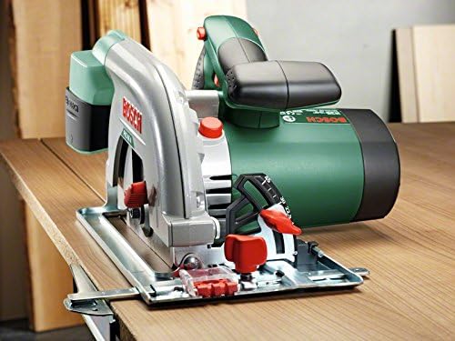 Bosch Home and Garden Bosch Kreissäge PKS 66 A (Präzises Sägen in Holz, 1600 Watt, max. Schnitttiefe