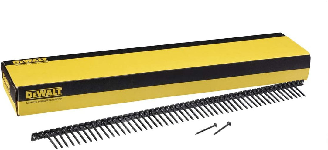 Dewalt Trockenbau-Schrauben mit Grobgewinde (für Holz, 3,5x45 mm, magaziniert, 50 Schrauben pro Stre