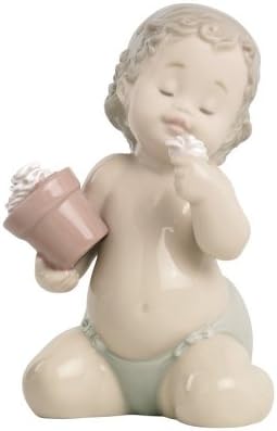Nao Porcelain by Lladro Figur, Porzellanfigur PETALS & HUGS 02001542-MADE IN SPAIN