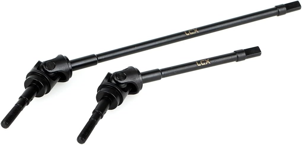 LCX 1/10 RC Crawler Auto gehärteter Stahl CVD Frontantriebswelle AR60 OCP Universal-Achsen-Set für a