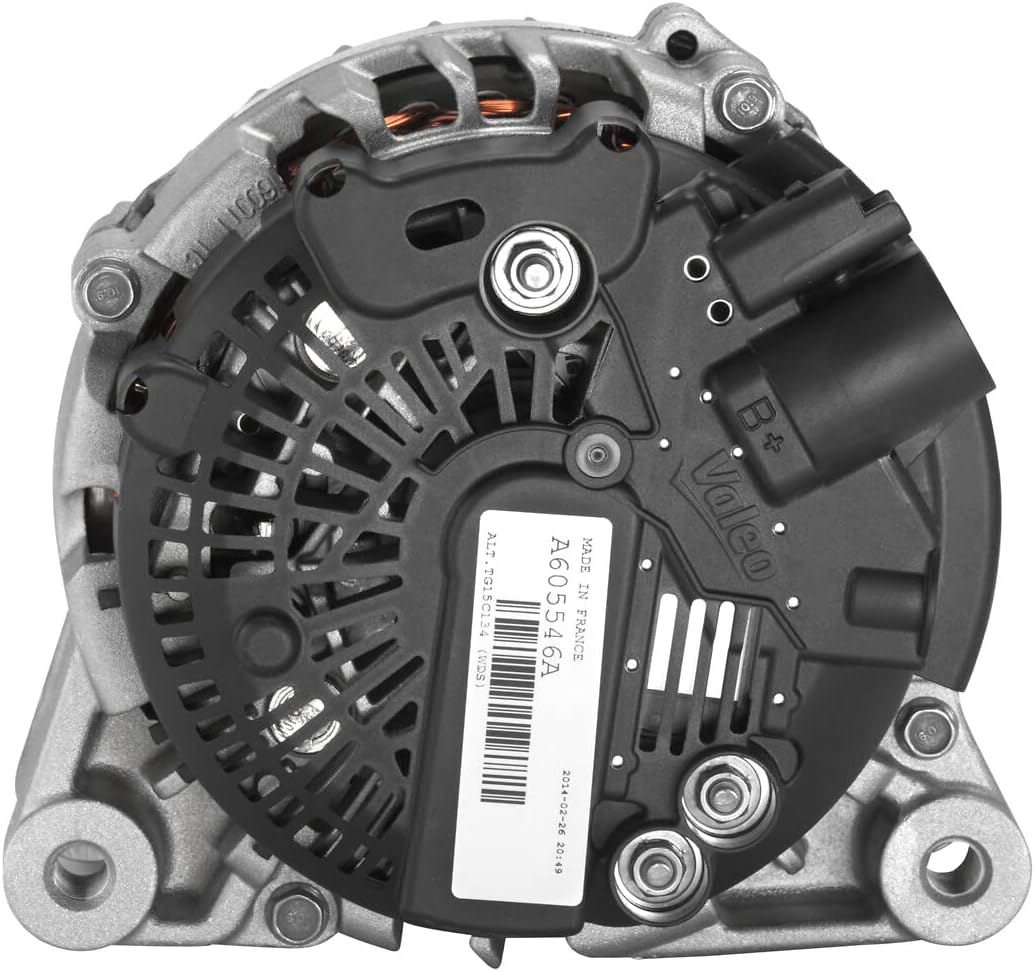 VALEO 439674 Generator Ladestrom des Generators: 150 Amp Rippen: 6 rippen Riemenscheibe Ø: 57,5 mm S