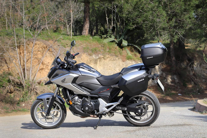 D0b23200w - seitenkoffer mit aluminium-finish sh23 alu kompatibel mit look