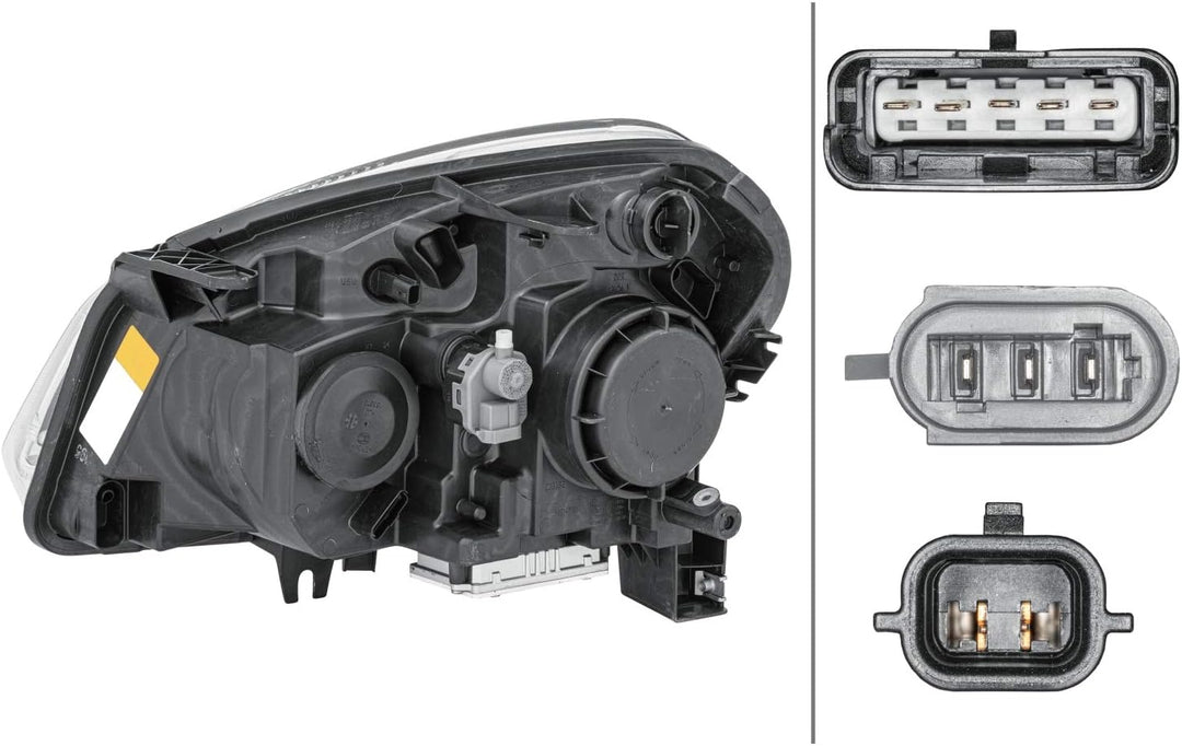 HELLA 1EF 238 042-121 Xenon/Halogen-Hauptscheinwerfer- ECE - für Rechtsverkehr - vorne rechts, recht