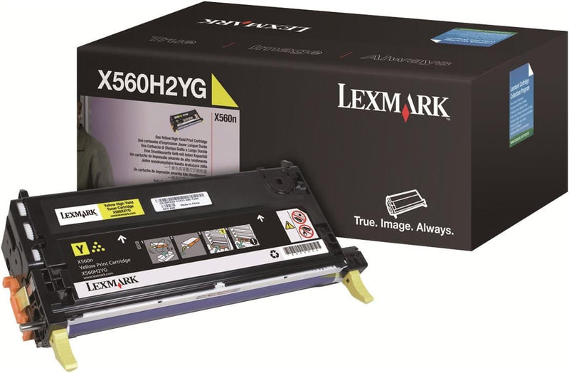 Lexmark X560H2YG X560 Tonerkartusche 10.000 Seiten, gelb, Gelb