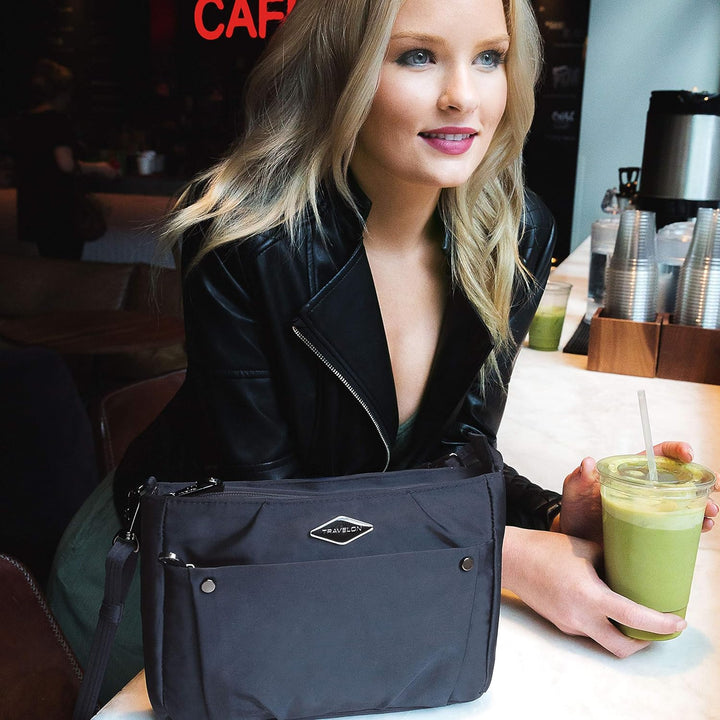 Travelon Damen Parkview Kuriertasche (1er Pack) Einheitsgrösse Mehrfarbig, Einheitsgrösse Mehrfarbig