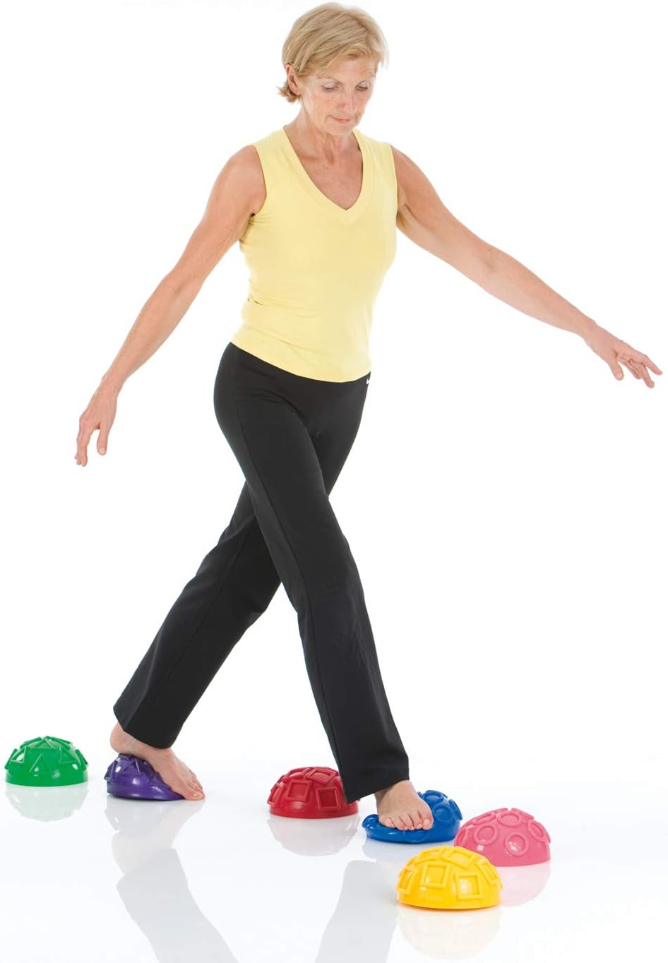 Togu Geo-Balance-Igel 2-er Set XL Rot, Rot