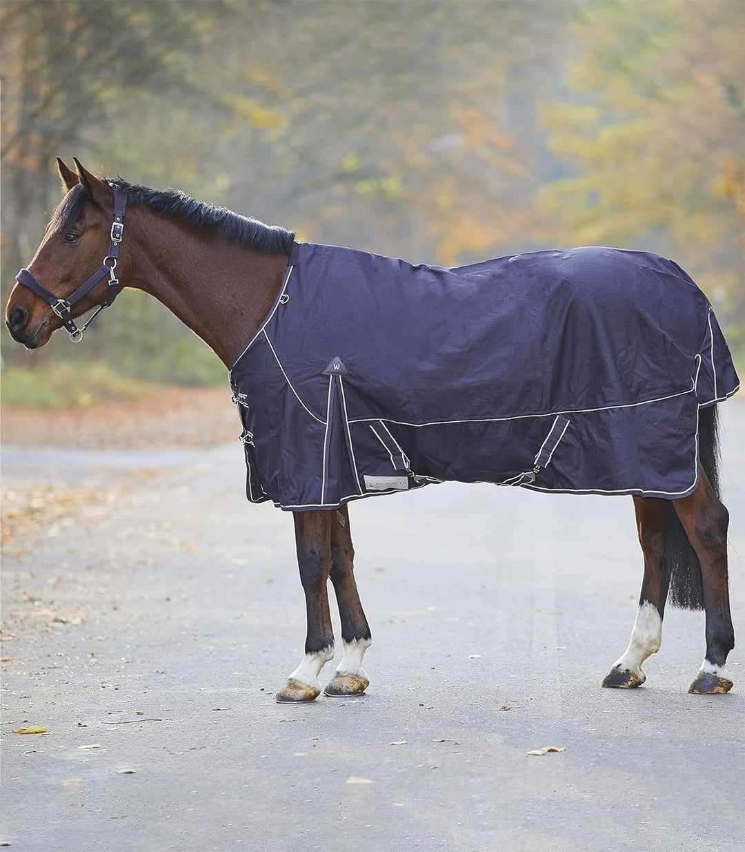 WALDHAUSEN Comfort Outdoordecke, Light nachtblau 155cm, nachtblau 155cm
