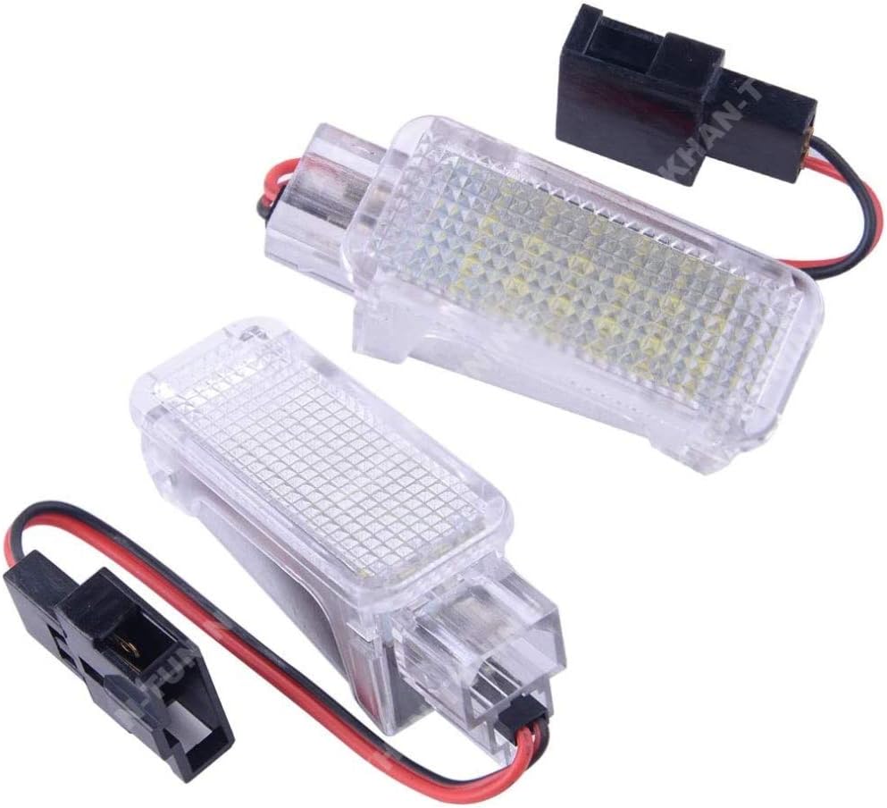 akhan KB43 - Fehlerfrei Fussraumbeleuchtung, Kofferraumbeleuchtung, Einstiegsbeleuchtung Xenon Weiss