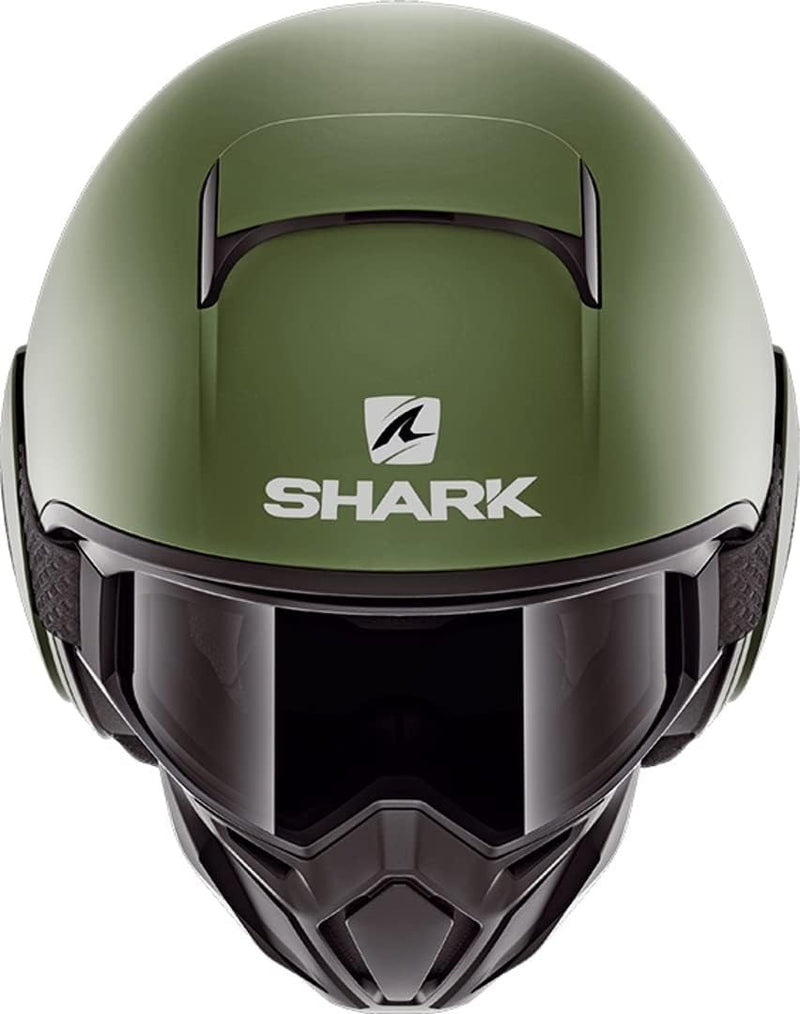 Shark Herren Nc Motorrad Helm, Weiss, M (57/58)