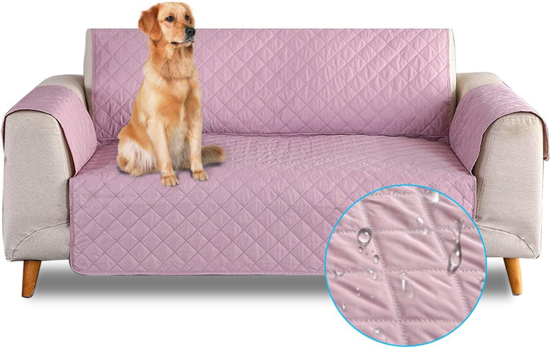 PETCUTE Sofabezug Sofaüberwurf Anti-Rutsch Sofa schonbezug wasserdichtes Sofabezüge Quilted Sofabezü