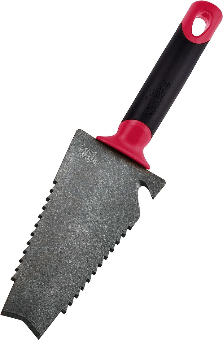 Radius Garden 16011 Root Slayer Carbon Stahl Hand Schaufel rot Trowel, Trowel