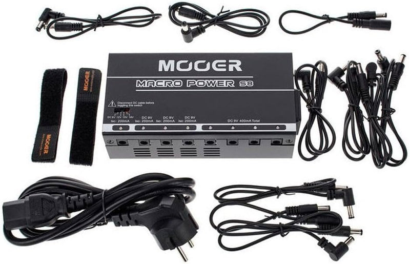 Mooer Macro Power S8 - Isolated PSU