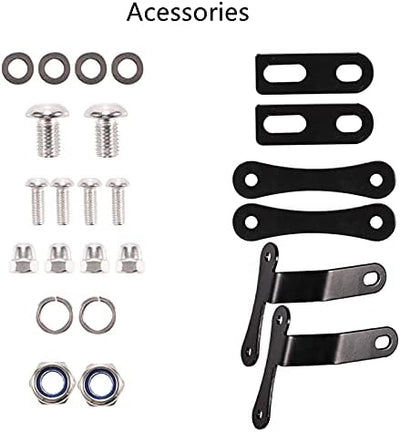 APEBAZY Motorrad Handschutz Universal Handschützer Motocross Handprotektoren Lenker Handschützer für
